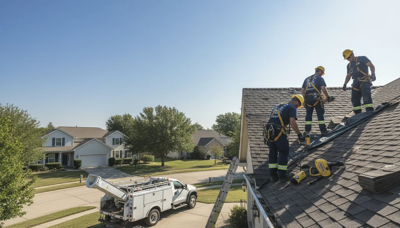 Emergency Roof Repair in Mustang, OK near me